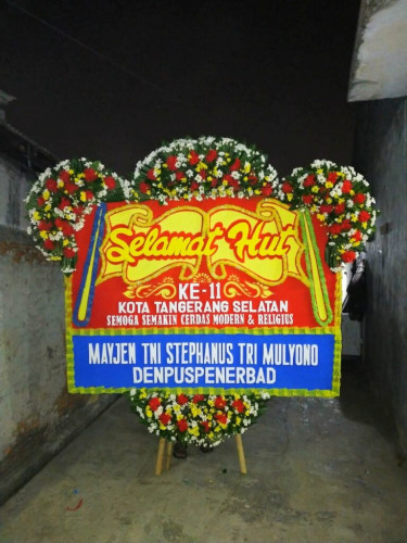 Bunga Papan Congratulation St. Bartolomeus Taman Galaxy